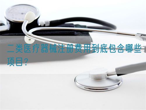 二類醫(yī)療器械注冊費用到底包含哪些項目？(圖1)